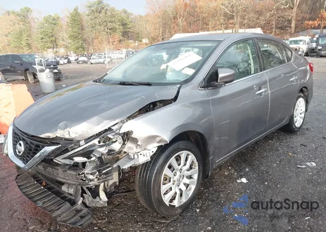 2017 Nissan Sentra Sv from USA, damaged, VIN 3N1AB7AP9HY302975